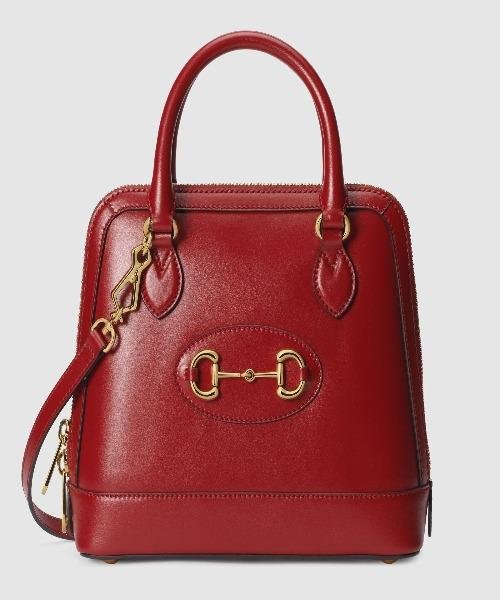 Gucci 1955 Horsebit Small Top Handle Bag Red | AlmaBagz - Image 9