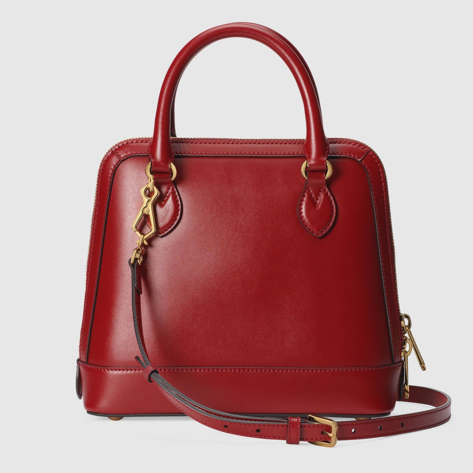 Gucci 1955 Horsebit Small Top Handle Bag Red | AlmaBagz - Image 2