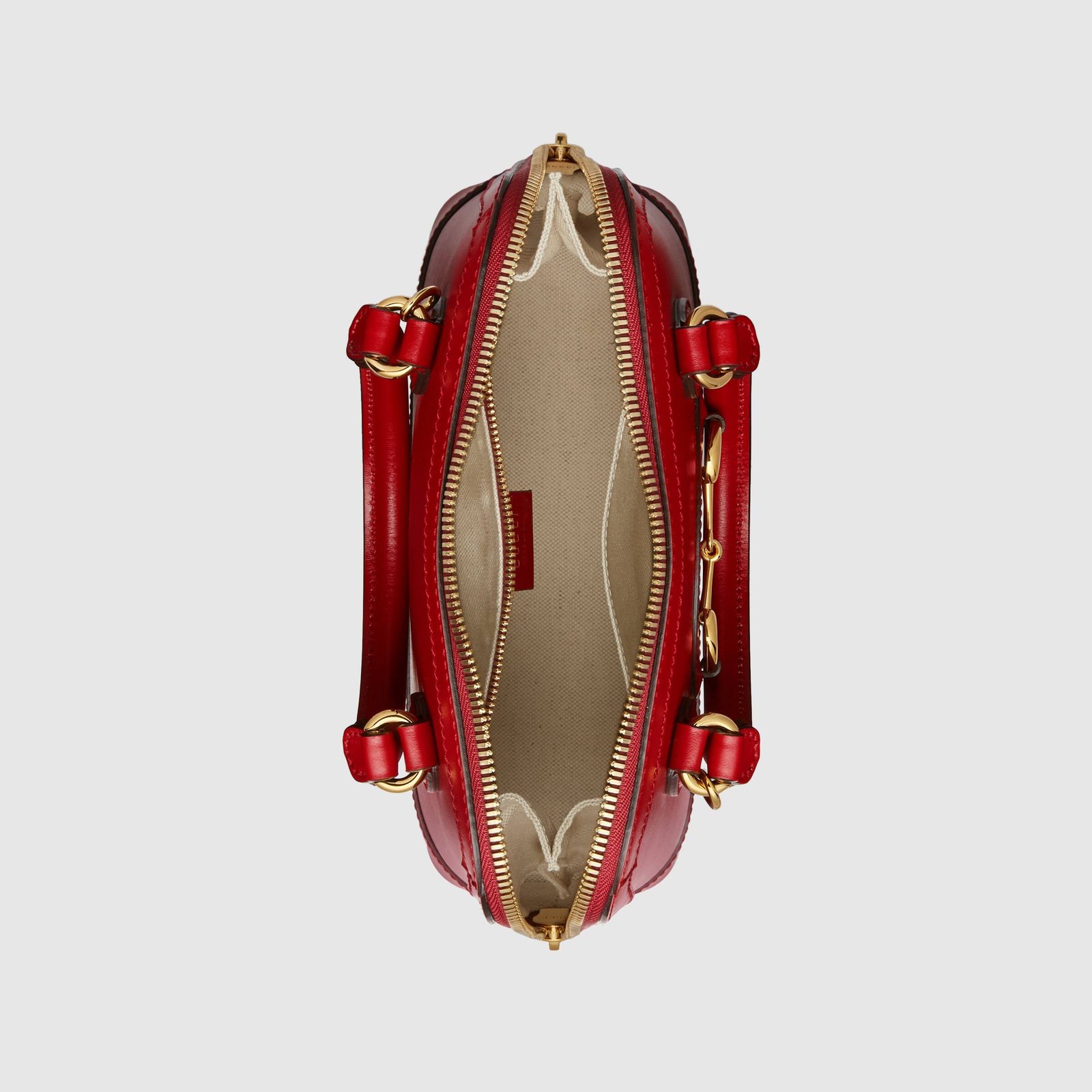 Gucci 1955 Horsebit Small Top Handle Bag Red | AlmaBagz - Image 5