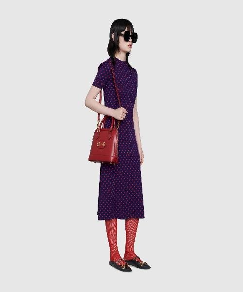 Gucci 1955 Horsebit Small Top Handle Bag Red | AlmaBagz - Image 8