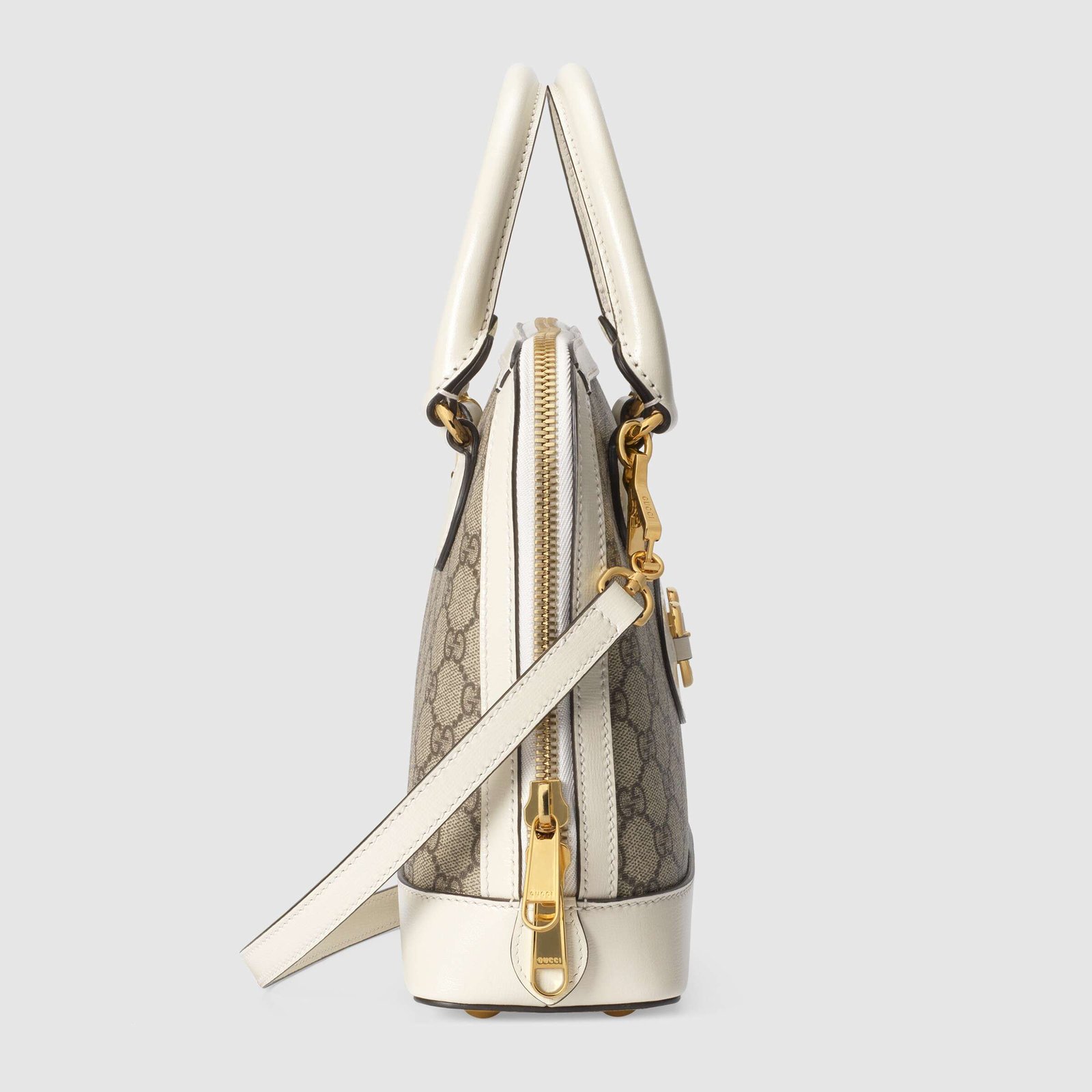 Gucci 1955 Horsebit Small Top Handle Bag White | AlmaBagz - Image 2