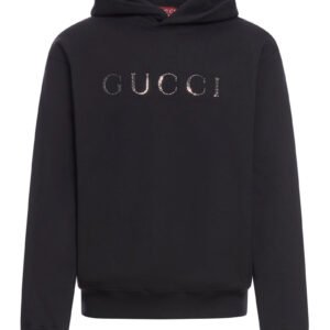 Gucci Men Cotton Jersey Hoodie | AlmaBagz