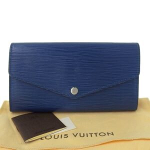 Louis Vuitton Epi  Epi Leather Long Wallet (Bi-Fold) | AlmaBagz