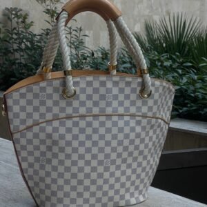 Louis Vuitton - sac pampelonne damier azur | AlmaBagz