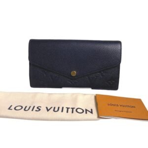 Louis Vuitton  Monogram Empreinte Long Wallet (Bi-Fold) | AlmaBagz