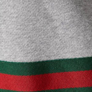 Gucci Gray Sweatshirt with Gucci Logo and Web | AlmaBagz