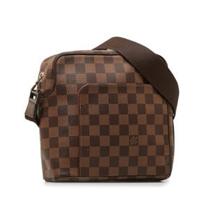 Louis Vuitton Olaf PM M41442 Eve Brown PVC Leather Lady Louis Vuitton | AlmaBagz