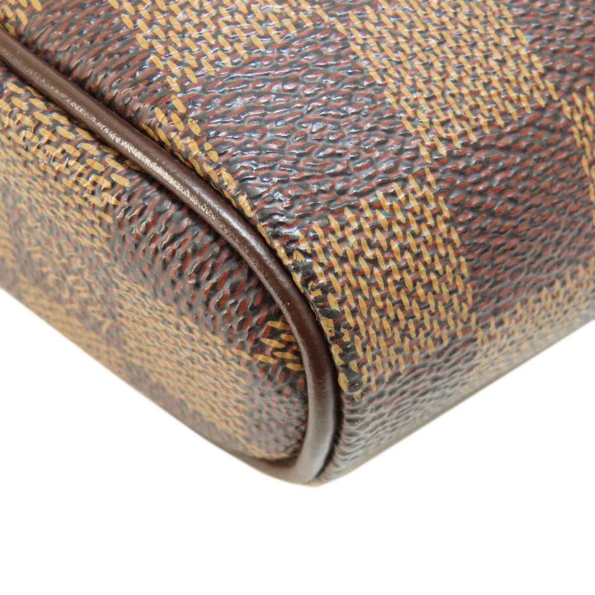 LOUIS VUITTON Shoulder Bag N51296 Damier canvas Brown Pochette Ipanema PM Damier Ebene Women Used | AlmaBagz - Image 17