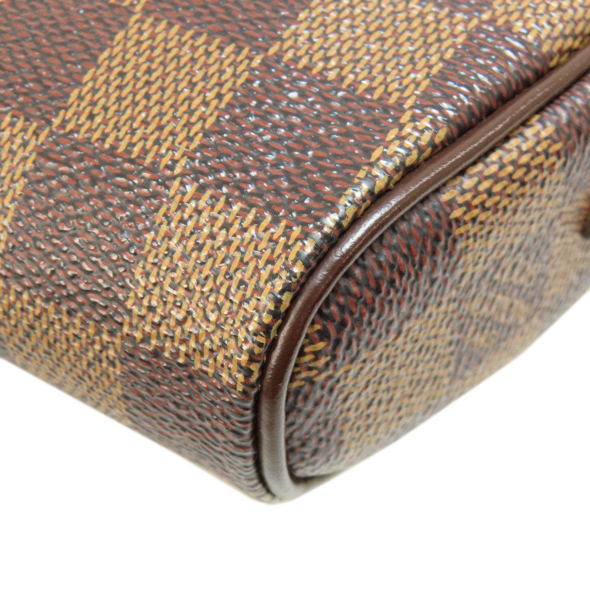 LOUIS VUITTON Shoulder Bag N51296 Damier canvas Brown Pochette Ipanema PM Damier Ebene Women Used | AlmaBagz - Image 18