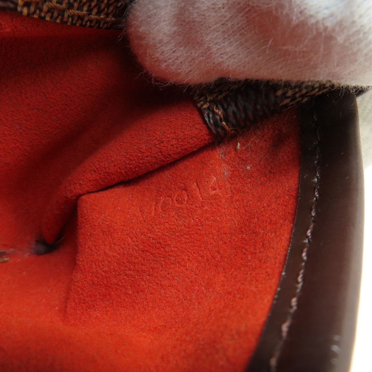 LOUIS VUITTON Shoulder Bag N51296 Damier canvas Brown Pochette Ipanema PM Damier Ebene Women Used | AlmaBagz - Image 6