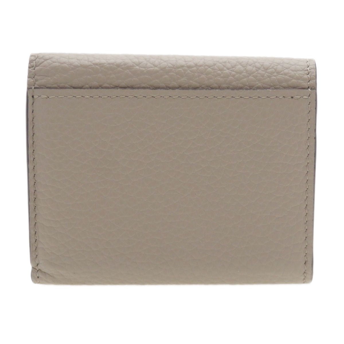 LOUIS VUITTON Bifold Wallet M68747 Taurillon Clemence beige Portefeuille Capucines XS Taurillon Clemence Women Used | AlmaBagz
