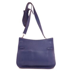 HERMES Shoulder Bag Taurillon Clemence blue Gypsiere 28 Blue Nuit SilverMetal Women Used | AlmaBagz