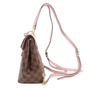 LOUIS VUITTON Backpack N42262 Damier canvas Brown Clapton Damier Ebene Women Used | AlmaBagz