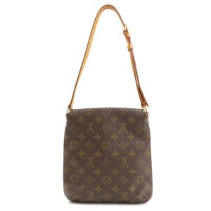 LOUIS VUITTON Shoulder Bag M51258 Monogram canvas Brown Musette salsa short Women Used | AlmaBagz