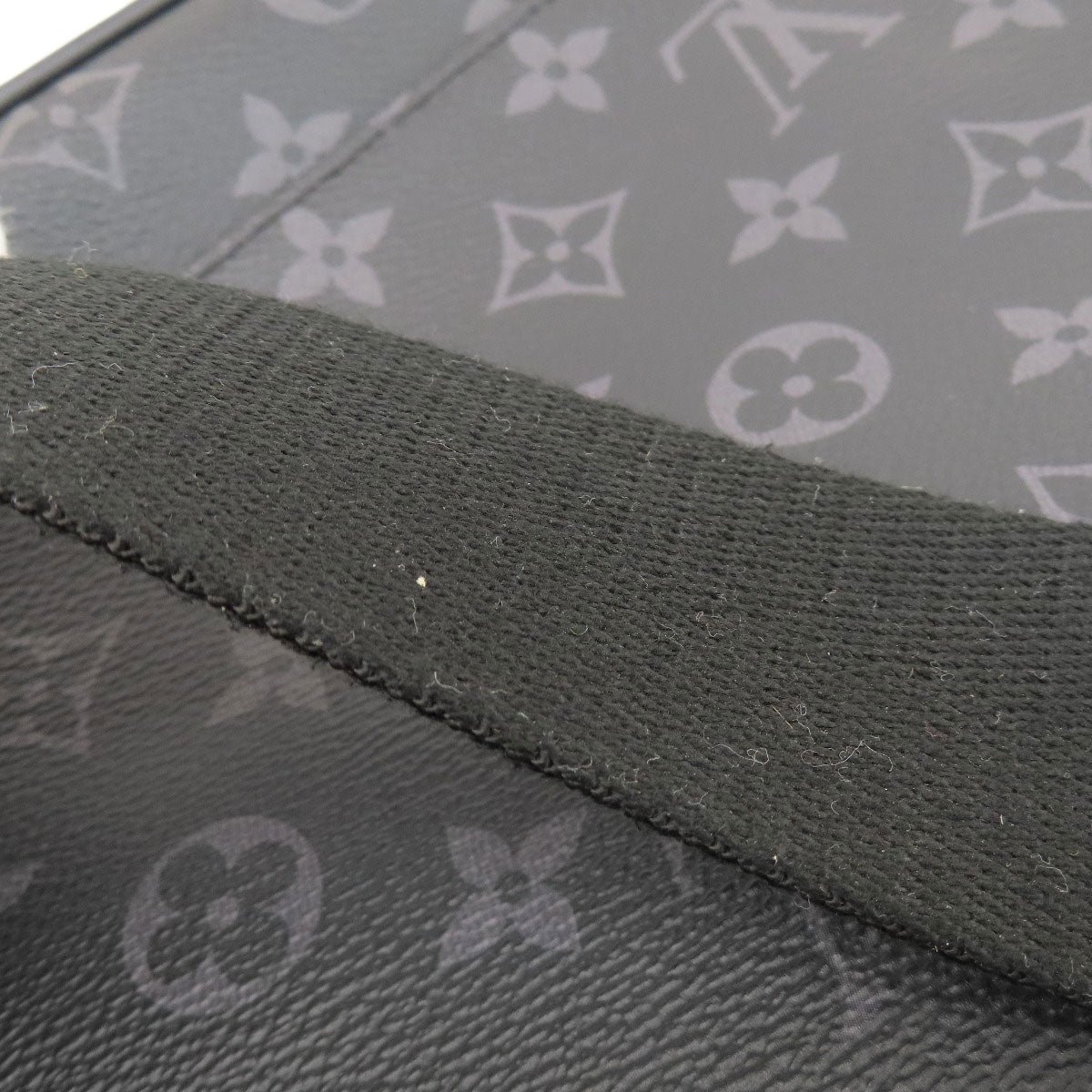 LOUIS VUITTON Shoulder Bag M44000 Monogram Eclipse black District PM Monogram Eclipse Women Used | AlmaBagz - Image 13