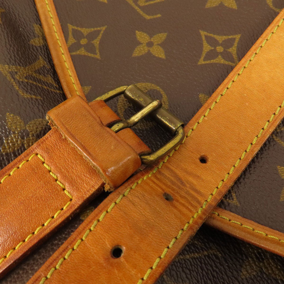 LOUIS VUITTON Shoulder Bag M42254 Monogram canvas Brown Saumur L Monogram Women Used | AlmaBagz - Image 18