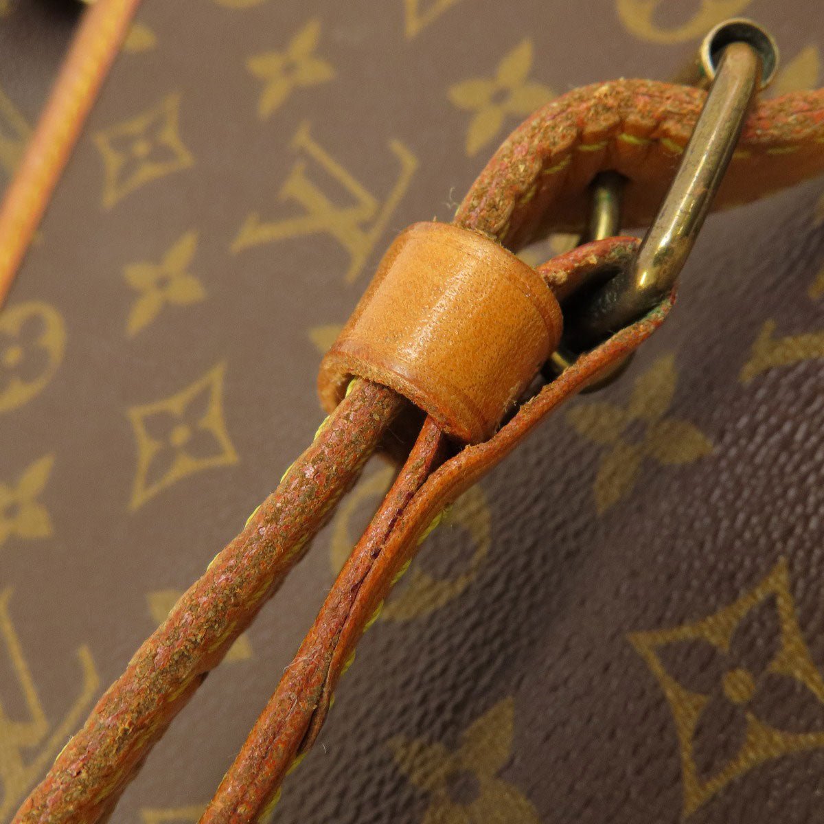 LOUIS VUITTON Shoulder Bag M42254 Monogram canvas Brown Saumur L Monogram Women Used | AlmaBagz - Image 25