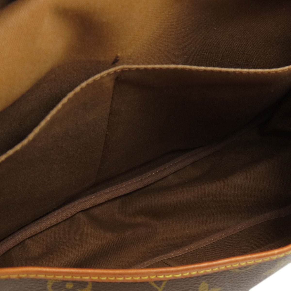 LOUIS VUITTON Shoulder Bag M42254 Monogram canvas Brown Saumur L Monogram Women Used | AlmaBagz - Image 5