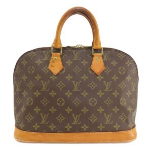 LOUIS VUITTON Handbag M51130 Monogram canvas Brown Alma monogram Women Used | AlmaBagz