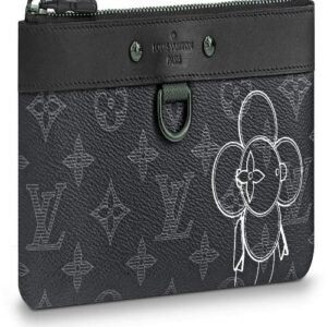 Louis Vuitton Keepall Bandouliere 45 Monogram Eclipse Canvas | AlmaBagz