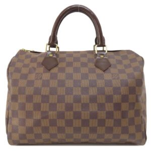 LOUIS VUITTON Boston Duffel bag N41531 Damier canvas Brown Speedy 30 Damier Ebenu Women Used | AlmaBagz