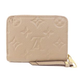 LOUIS VUITTON Coin case M68696 Ann Platt beige Zippy Coin Purse Tourterelle Women Used | AlmaBagz
