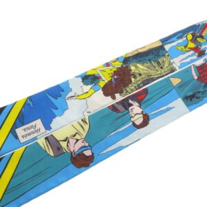 HERMES scarf silk blue Twilly Women Used | AlmaBagz