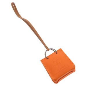 HERMES key ring Anemiro Orange Sac Orange Who Orange Women Used | AlmaBagz
