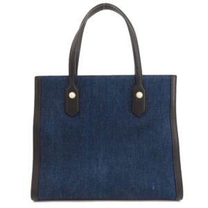 GUCCI Tote Bag 456545 denim blue Tiger embroidery Women Used | AlmaBagz