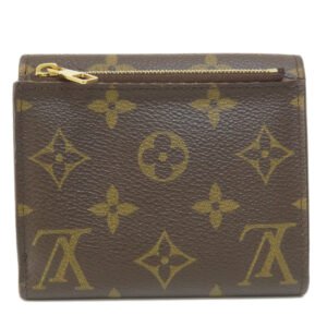 LOUIS VUITTON Bifold Wallet M60402 Monogram canvas Brown Portefeuille Anais Women Used | AlmaBagz