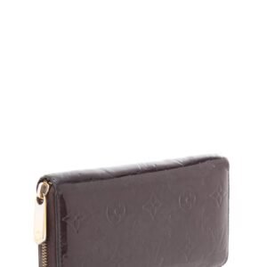 Louis Vuitton Burgundy Vernis Enamel Patent Leather Wallet | AlmaBagz