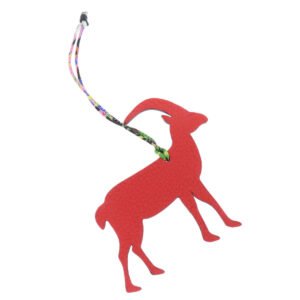 HERMES key ring Togo purple Petite Charm Women Used | AlmaBagz