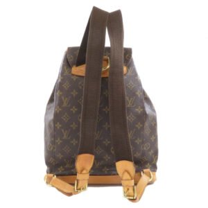 LOUIS VUITTON Backpack M51135 Monogram canvas Brown MontsourisGM Women Used | AlmaBagz