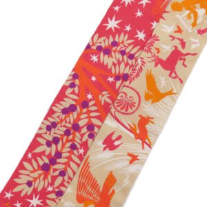 HERMES scarf silk beige Twilly Women Used | AlmaBagz
