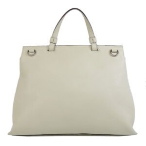 GUCCI Handbag 392013 leather white 2WAY Women Used | AlmaBagz