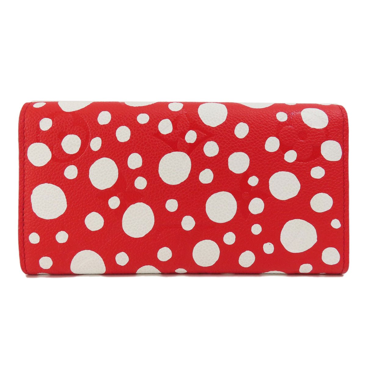 LOUIS VUITTON Long Wallet Purse M81909 Ann Platt Red Portefeuille Sala NM Empreinte Women Used | AlmaBagz