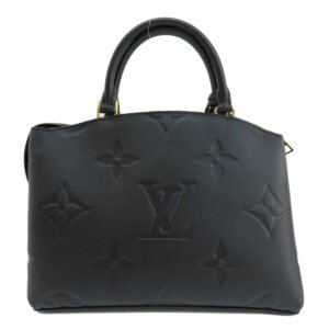 LOUIS VUITTON Handbag M58916 Ann Platt black Petit Palais PM Women Used | AlmaBagz