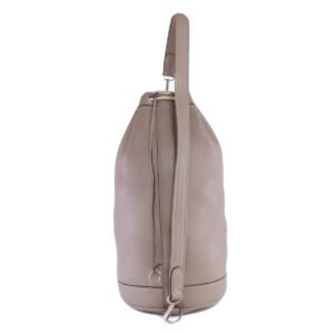 HERMES Tote Bag Calfskin gray Lunch one belt Women Used | AlmaBagz