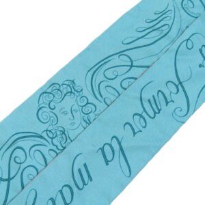 HERMES scarf silk blue Twilly Women Used | AlmaBagz