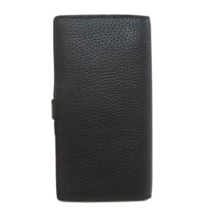 LOUIS VUITTON Long Wallet Purse M81330 Taurillon Clemence black Vertical Wallet Women Used | AlmaBagz