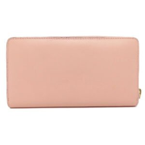 GUCCI Long Wallet Purse 453158 leather pink logo Women Used | AlmaBagz