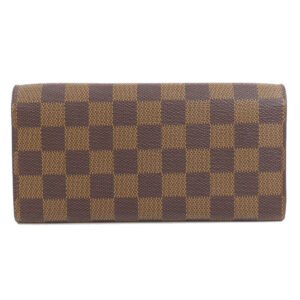 LOUIS VUITTON Long Wallet Purse M60697 Monogram canvas Brown Portefeuille Emily Women Used | AlmaBagz