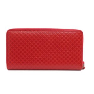 GUCCI Long Wallet Purse 307990 leather Red Diamante Women Used | AlmaBagz