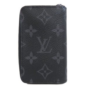 LOUIS VUITTON Coin case M81662 Monogram Eclipse black Vertical mens(Unisex) Used | AlmaBagz