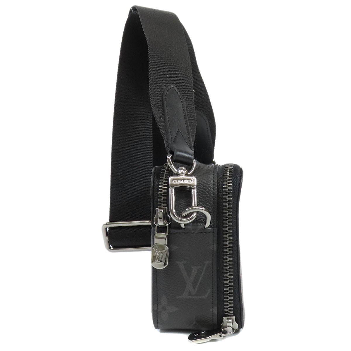 LOUIS VUITTON Shoulder Bag M81260 Monogram Eclipse black Alpha Wearables mens Used | AlmaBagz - Image 2