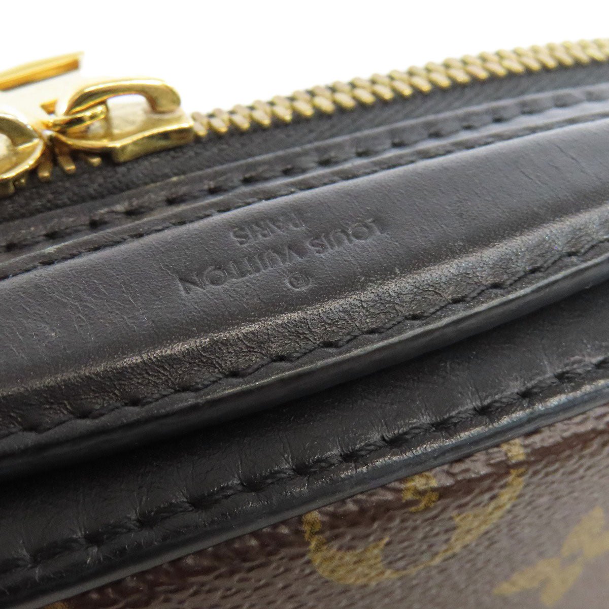 LOUIS VUITTON Shoulder Bag M43555 Monogram canvas Brown Saintonge Women Used | AlmaBagz - Image 12