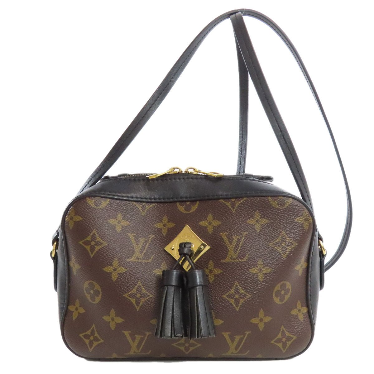 LOUIS VUITTON Shoulder Bag M43555 Monogram canvas Brown Saintonge Women Used | AlmaBagz - Image 25