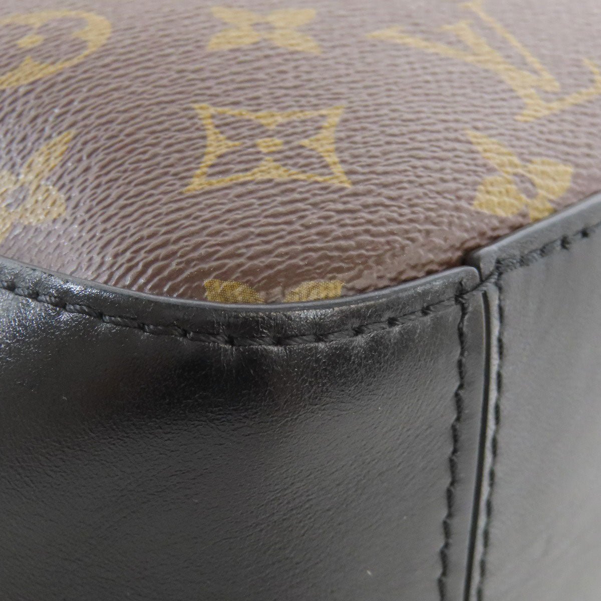 LOUIS VUITTON Shoulder Bag M43555 Monogram canvas Brown Saintonge Women Used | AlmaBagz - Image 24