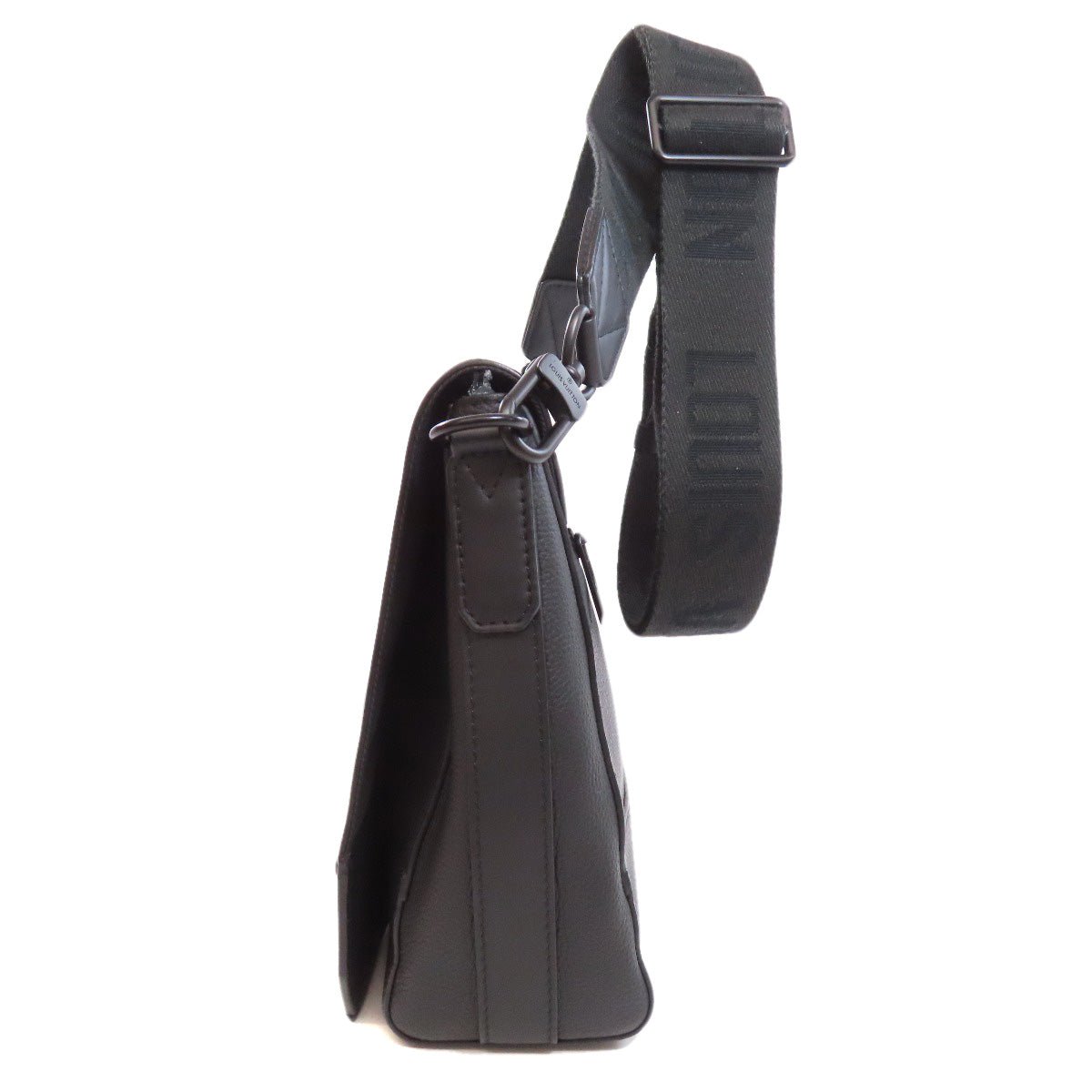 LOUIS VUITTON Shoulder Bag M57080 Calfskin black takeoff messenger mens Used | AlmaBagz - Image 2