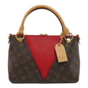 LOUIS VUITTON Handbag M43966 Monogram canvas Brown V Tote BB Women Used | AlmaBagz